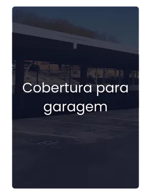 Cobertura para garagem