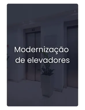 Modernização de elevadores
