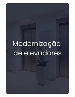 Modernização de elevadores